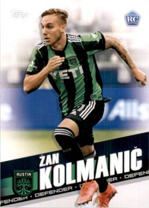 2022 Topps MLS Zan Kolmanic RC Austin FC #38 176693