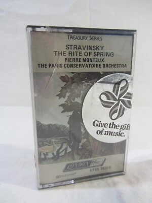 NEW CASSETTE - Stravinsky The Rite of Spring Pierre Monteux Paris Conservatoire - Image 1 of 4