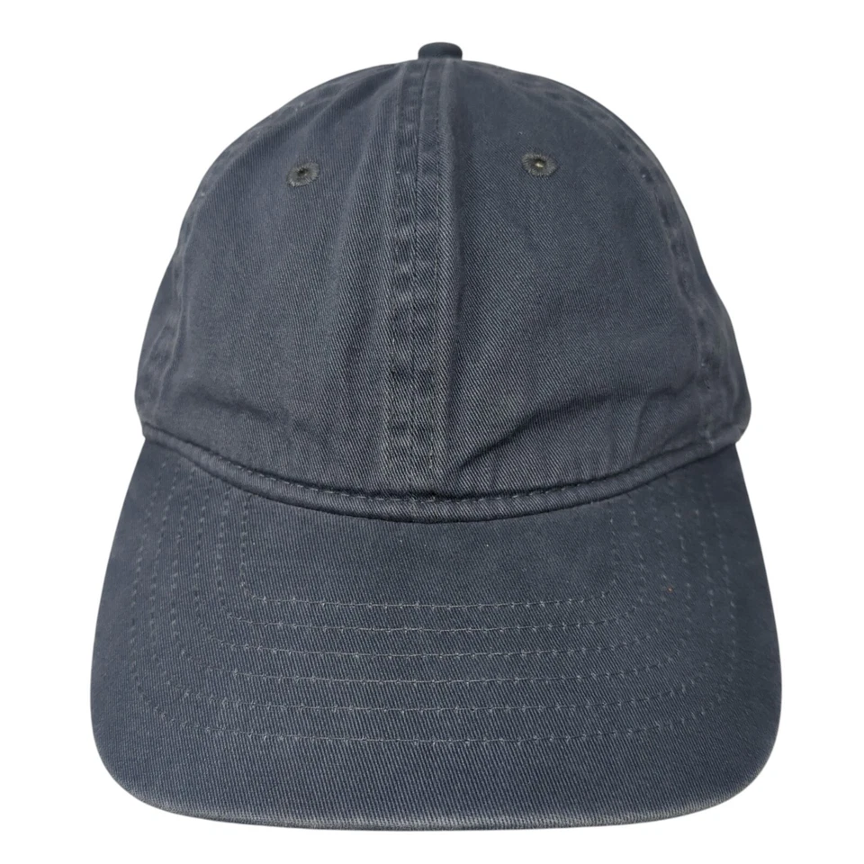 Sombrero George Slideback Azul Talla Única Ajustable Blanco Sólido Agujeros de Ventilación Foto 1 de 4