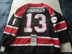 ZOBIE KANE HODDER JASON FREITAG DER 13. AUTOGRAMM HOCKEY TRIKOT JSA CERT - Bild 1 von 10