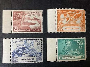 GOLD COAST 1949 UPU Universal Postal Union omnibus set MNH - Picture 1 of 1