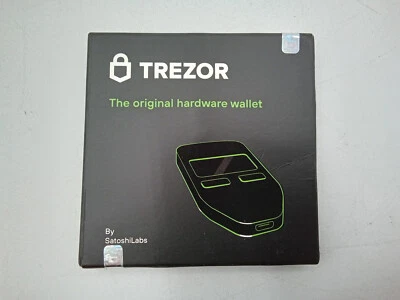 Trezor One Hardware Wallet Black New/Sealed - Image 1 of 4