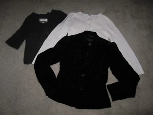 3 Lot Girl's Sweaters & Jacket Size 16 EUC - Picture 1 of 11