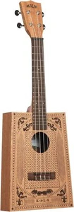 Kala Brand Music Co. Cigar Box Ukulele, 4-String, Right, Natural, Concert - Picture 1 of 1