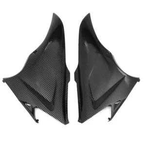 Carenado inferior del asiento del conductor de gasolina tanque lateral de fibra de carbono para Honda CBR500R 2013-2015 - Imagen 1 de 8