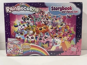 ZURU Rainbocorns Storybook & Jigsaw Set 100 Piece Puzzle BNIB Sealed - Picture 1 of 2