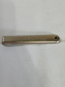 DRINK IRON CITY BEER, BOTTLE OPENER, OVER THE TOP, MADE IN THE USA - Picture 1 of 6