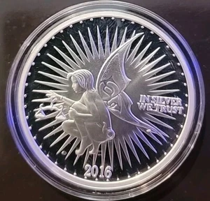 💥2016 ARIANA GRAND THE FAIRY 5OZ SILVER  #228/2000 FOR SILVERBUGS REDDIT💥🔥 - Picture 1 of 3