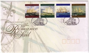 1998 FDC Australia. The Romance of Sail. "Sailing Ship" Pict.FDI "PYRMONT" - Picture 1 of 1