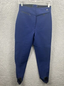 Obermeyer Skihose Damen 8 Regular blau Softshell Schneehose Steigbügel Wollmischung - Bild 1 von 17