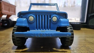 Tonka Jeepster 1960s-1970s Vintage Blue Jeep Car - Picture 1 of 4