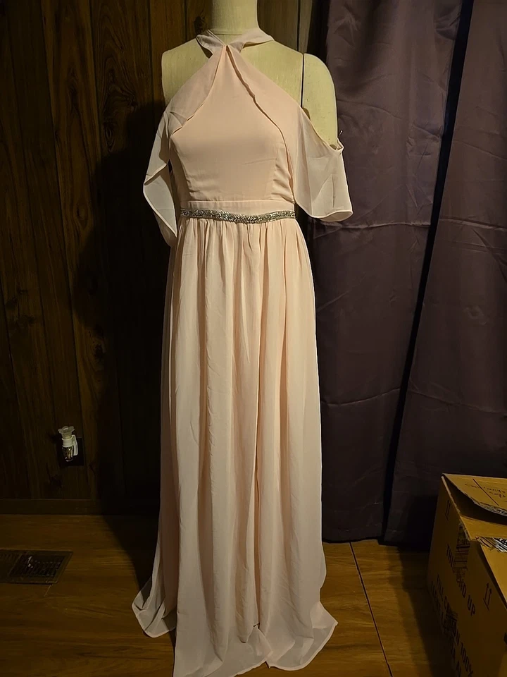Soft Pink Formal Dress - Image 1 of 4