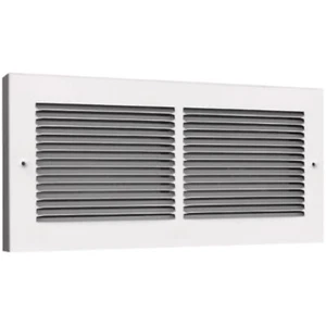 Truaire C123RW 24X6 Baseboard Return Air Grille, 24" x 6", White - Picture 1 of 1