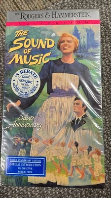 Sealed Sound of Music VHS Tape Movie Julie Andrews Rodgers & Hammerstein Musical - Image 1 of 4