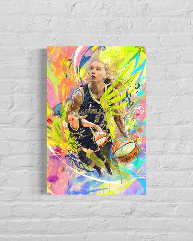 Paige Bueckers | CANVAS | Dallas Wings | Sports Wall Art | Great Gift Idea - Image 1 of 4
