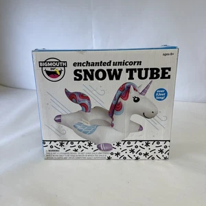 Big Mouth Inc. XL inflable unicornio encantado tubo de nieve trineo de invierno - Imagen 1 de 2