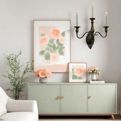 Wall Sconce Candle Holder Candle Holder Vintage Retro Crafts Candelabra Ornament - Image 1 of 4