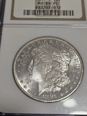 🔥🔥🔥🔥1881-S Morgan Dollar  MS64PL By NGC. Lowest 💲 On EBAY 😲💸💸 - Image 1 of 4