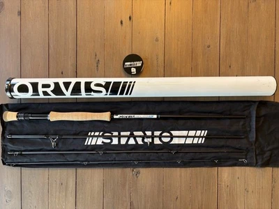 Orvis Helios 3D 907-4 9ft 7wt Fly Rod - Image 1 of 4