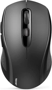 TECKNET Wireless Mouse (2.4G & BT5.0/3.0) Silent 4800 DPI Computer USB A & Bluet - Picture 1 of 3