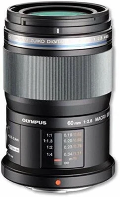 OLYMPUS M.Zuiko Digital ED 60mm f/2.8 Macro Lens Micro Four Thirds Mount - Image 1 of 4