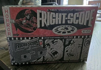 NIB Fright-Scope Scary Thriller Horror Movies View-Master 2 3D Reels & Viewer  - Image 1 of 3