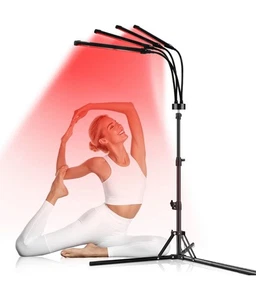 Red Light Lamp, 180 LED's Infrared Light Lamp with Stand, 660nm & 850nm - Picture 1 of 6