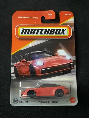 Спичечный коробок 2025 Porsche 911 Targa - Изображение 1 из 4