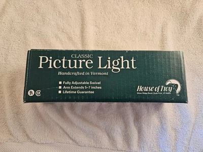 Casa de Troya T5-1 Clásico Tradicional Cuadro Luz DORADO 5 pulgadas Foto 1 de 3