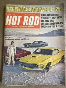 Lot 5* HOT ROD Magazine 1971 1966 67 68 Mustang Mach 1, Corvette Vega Red Comet - Picture 1 of 24