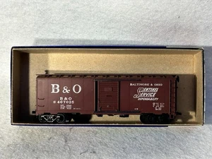Handsome Roundhouse B & O/C & O 40’ Box Cars HO (PRICE IS PER CAR) - Picture 1 of 3