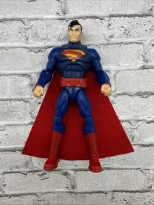 Figura de acción DC Comics Total Heroes SUPERMAN 6" con juguete de superhéroe Cape Mattel - Imagen 1 de 2