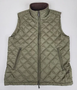 Brooks Brothers Diamante Acolchado Thermore Chaleco Chaqueta Para Hombre Talla Grande Verde - Imagen 1 de 12