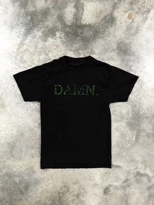Camiseta Kendrick Lamar Damn Verde Logo Álbum Negra Talla Small Tour - Imagen 1 de 4