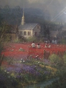 G. HARVEY FOCUS ON THE FAMILY SPECIAL LIMITED EDITION ART "NATIONS HERITAGE" - Picture 1 of 11