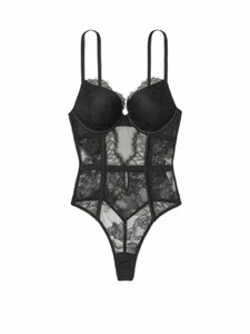 neu Victoria’s Secret Bomben BH Teddy Spitze Dessous M - Bild 1 von 1