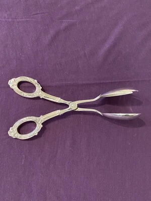 WEB Pinzas para servir estilo tijera con mango de ley Weidlich Foto 1 de 4