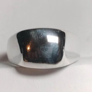 Sterling Silver GUESS Dome Ring Size 8.75 - Picture 1 of 5