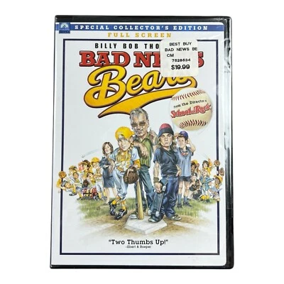 Bad News Bears DVD - Special Collector's Edition Billy Bob -SEALED- Full Screen - Image 1 of 4