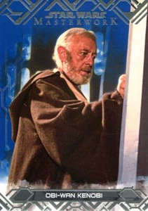 Star Wars Masterwork 2017 Blue Base Card #43 Obi-Wan Kenobi - Picture 1 of 1