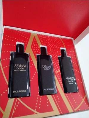 Giorgio Armani CODE Discovery Set de Regalo 0.5oz 15ml 3 Piezas Fragancias para Hombres Foto 1 de 4