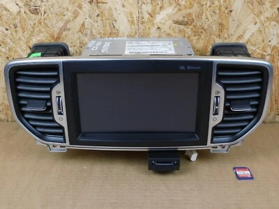 Kia Sportage IV 2017 2018 2019 display navigation screen unit JBL 96560-F1110WK - Image 1 of 4