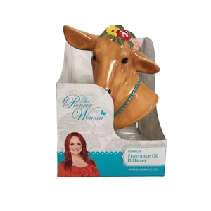 Diffuseur d'huile parfum femme pionnière marron parfum vache charme bouchon céramique neuf - Photo 1/6