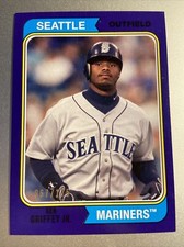 2020 Topps Archives 1974 Topps Purple Ken Griffey Jr #d /175