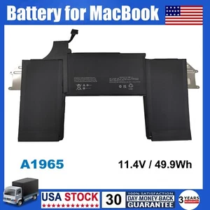 A1965 A2179 Battery for MacBook Air 13" A1932 Retina Early 2020 2018 2019 49.9Wh - Picture 1 of 14