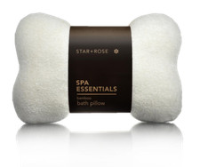 Star + Rose Spa Essentials Cuscino da bagno imbottito con cuscino morbido in bambù naturale