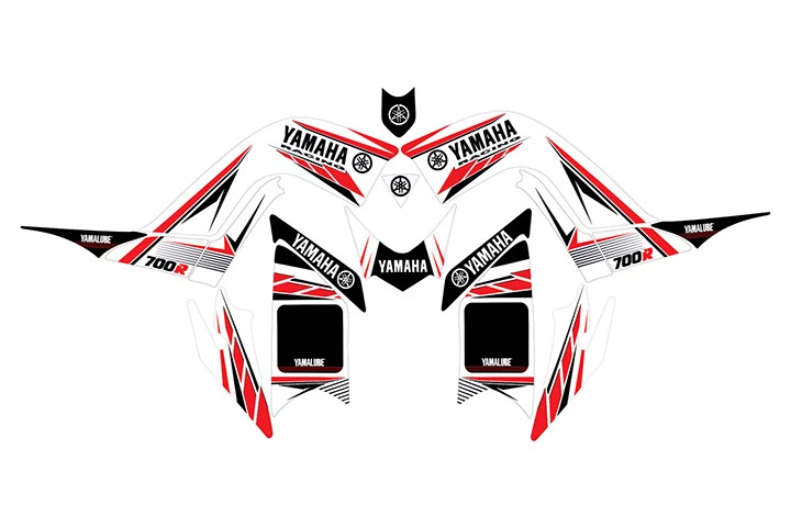 Kit de calcomanías gráficas para Raptor 700R Yamaha 2006 2007 2008 2009 2010 2011 2012 Foto 1 de 1