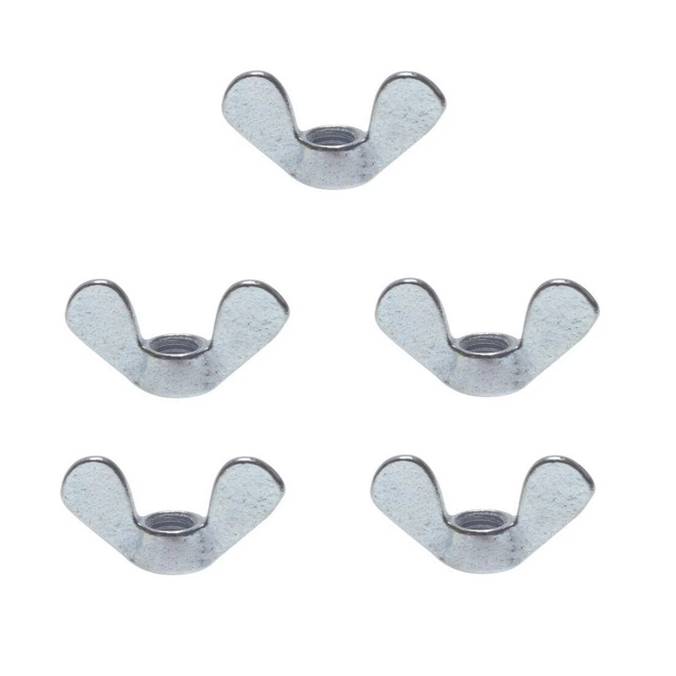 Flügelmuttern Flügelmutter verzinkt M4 DIN315 5 Stück (0018) - Bild 1 von 1