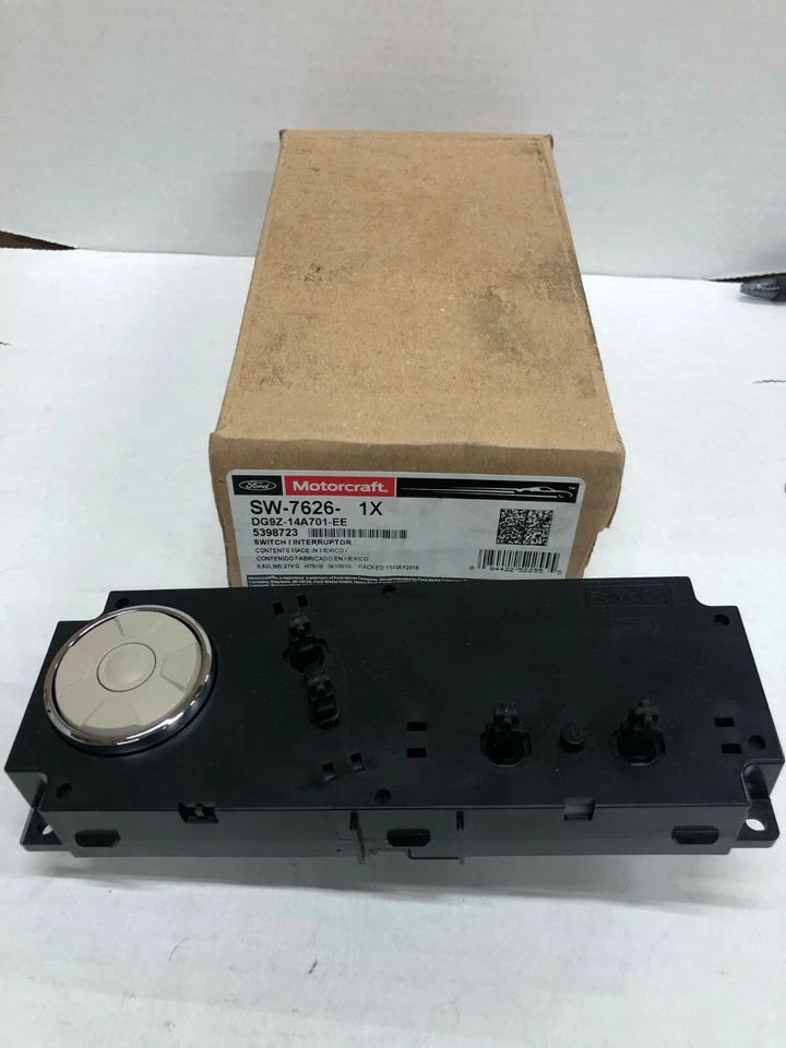 ПЕРЕКЛЮЧАТЕЛЬ ПИТАНИЯ ЗАДНЕГО ПАССАЖИРСКОГО СИДЕНЬЯ MOTORCRAFT SW-7626 ДЛЯ LLINCOLN MKZ 2016-17 годов выпуска - Изображение 1 из 4