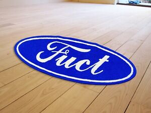 FUCT SSDD Ford Hypebeast Floor Mat Area Accent Carpet Living Room Modern Rugs